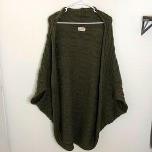 Knitted Circle Cardigan